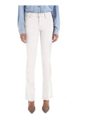 Mothers The Runaway Second Change Flare Cream Jeans Size 30